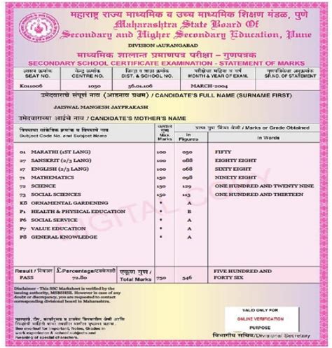 ssc 2016 marksheet download|MAHARASHTRA STATE BOARD OF SECONDARY & HIGHER .